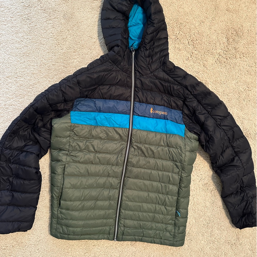 Men’s Cotopaxi Fuego hooded down jacket